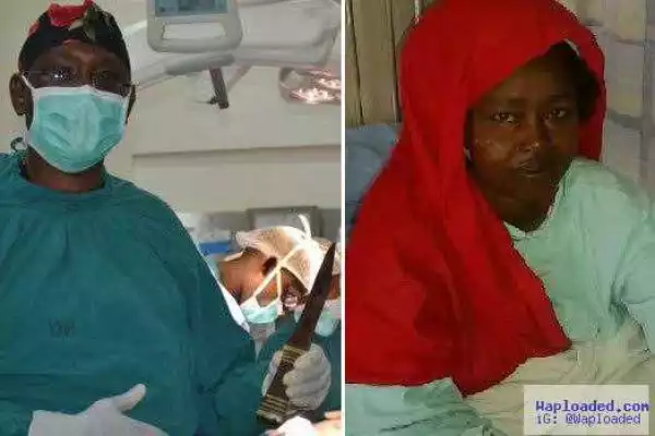 Photos: Woman Stabbed On The Cheek Undergoes Successful Surgery And Is In Stable Condition